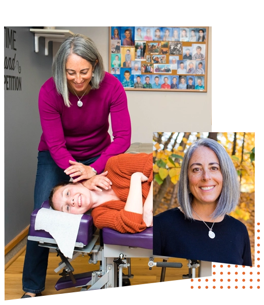 Chiropractor North Andover MA Tria Wipff and Patient Welcome